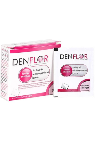 Denflor Denflor Probiyotik 10 Adet - Saşe ürün görseli 1
