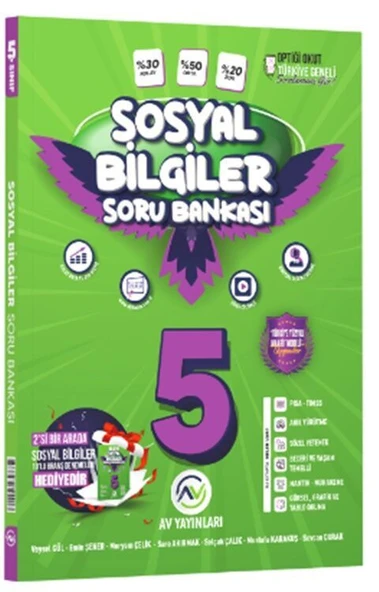Av Yayınları 5. Sınıf Sosyal Bilgiler Soru Bankası ürün görseli
