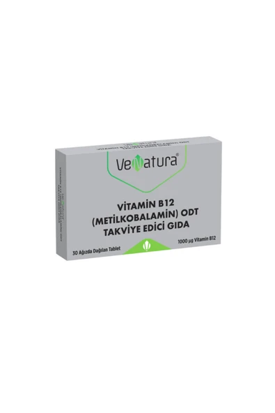 VeNatura Vitamin B12 ODT 30 Ağızda Dağılan Tablet ürün görseli 1