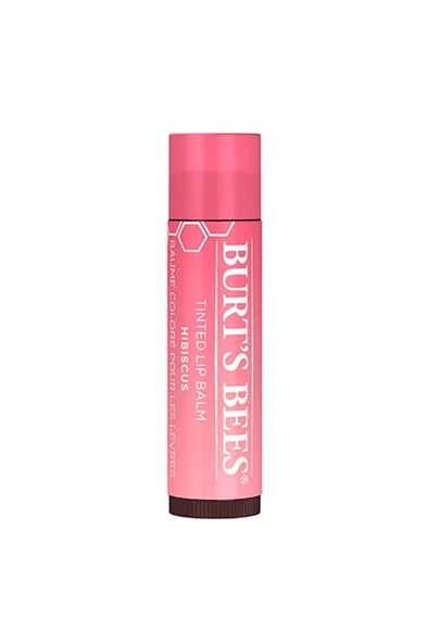 Burt's Bees Renkli Dudak Bakımı Gül Kurusu - Tinted Lip Balm Hibiscus 4,25 G - Resim 2