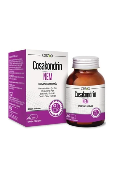 Orzax Takviye Vitamin Cosakondrin Nem 30 Tablet ürün görseli 1