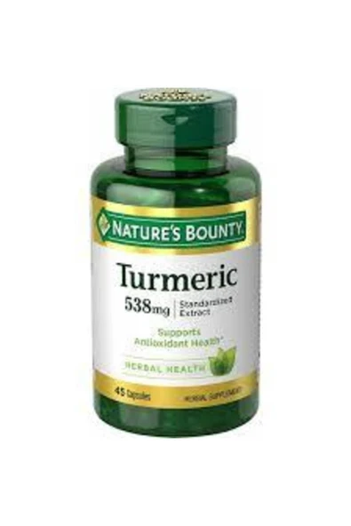Nature's Bounty Turmeric 1000 Mg Plus Black Pepper 60 Kapsül ürün görseli 1