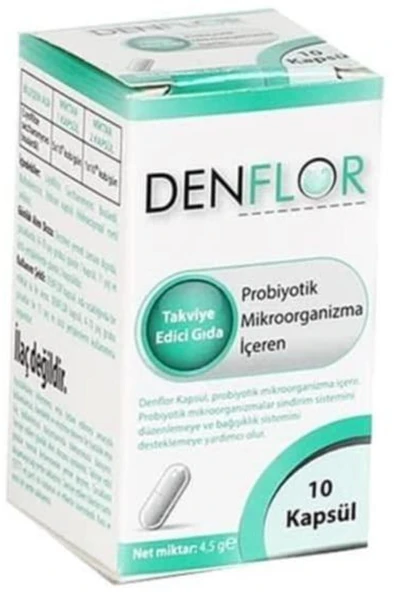 Denflor Denflor Probiyotik 10 Adet - Kapsül ürün görseli 1