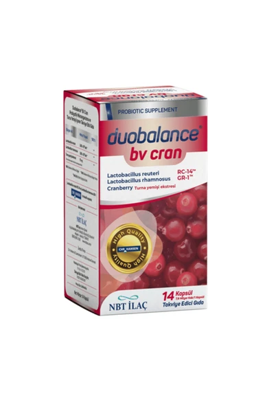 NBT Life Duobalance BV Cran 14 Kapsül ürün görseli 1