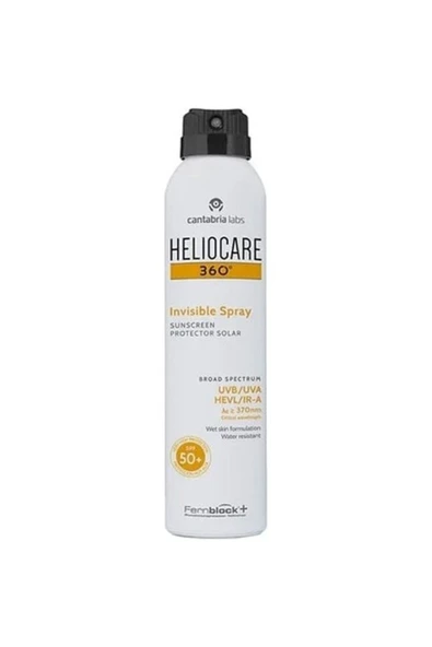 Heliocare 360 Invisible Spray Spf50 ( Görünmez Güneş Koruyucu Sprey ) 200 ml ürün görseli 1