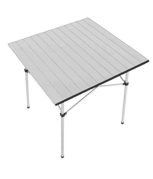 Yek Outdoor 2 Kişilik Alüminyum Kamp Masa Sandalye Seti - Gri - 3