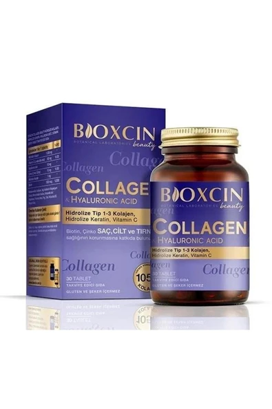 Bioxcin Beauty Collagen 30 Tablet - Tip1 Tip 3 Hidrolize Kolajen - Resim 3