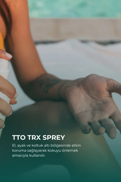 Tto Trx Sprey Ve Roll-on Paketi Terleme Önleyici(ÇAY AĞACI YAĞI / TEA TREE OIL) - 4