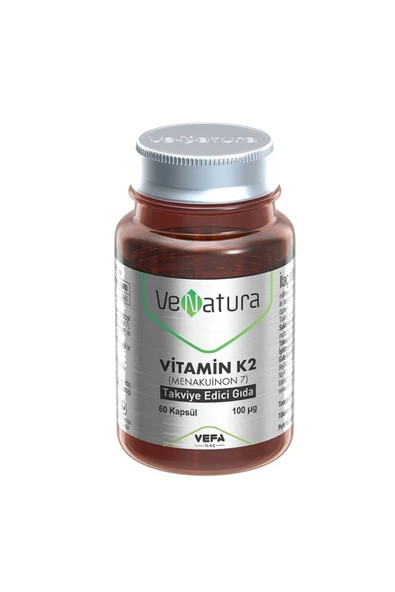 VeNatura Vitamin K2 (Menakuinon 7) 100mcg 60 Kapsül ürün görseli 1