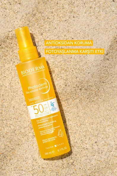 Bioderma Photoderm Anti-ox Sun Protective Water Spf50 200 ml - Resim 3