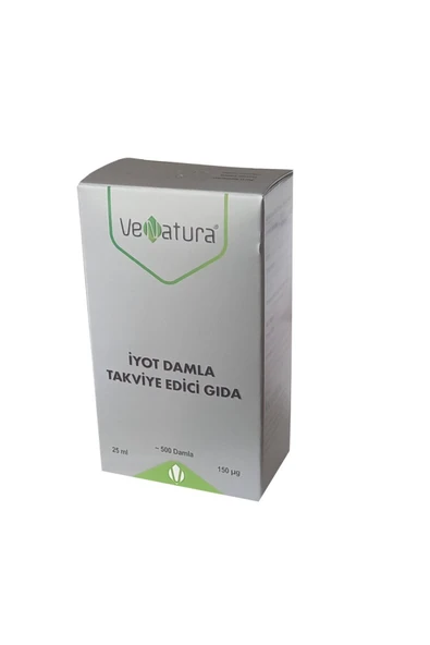 VeNatura İyot Damla Takviye Edici Gıda 25ml ürün görseli 1