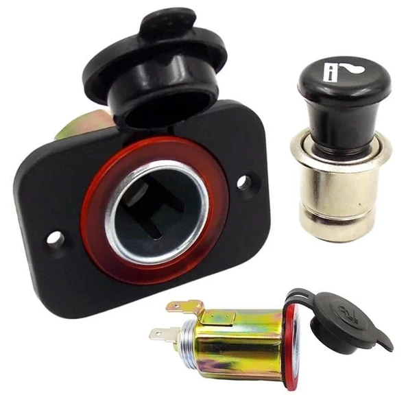 PowerMaster IC-246B-6 12 Volt 10 Amper Araba Çakmaklık Şarj Soketi ürün görseli 1