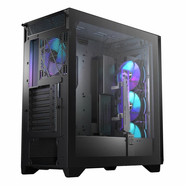 MSI MPG Gungnir 300R Airflow USB 3.2 ARGB eATX Mid Tower Siyah Kasa - Resim 8