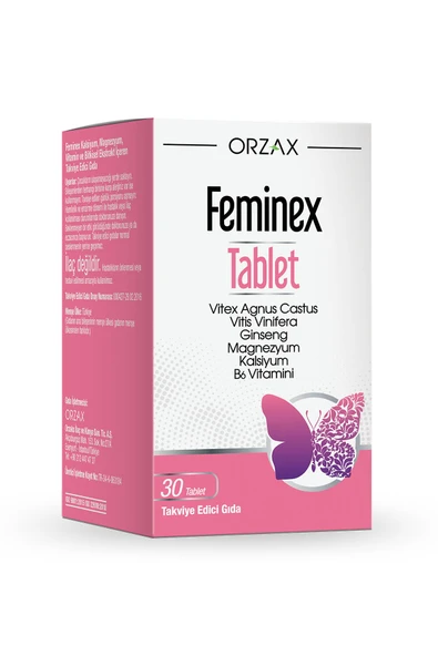 Orzax Orzax Feminex 30 Tablet ürün görseli