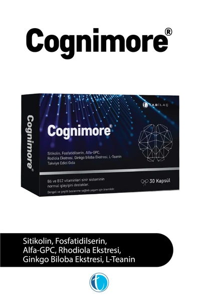 Tab İlaç Cognimore 30 Kapsül 8680133002601 ürün görseli 1