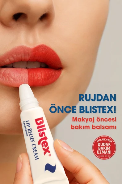 Lip Relief Cream 6ml - Dudak Bakım Kremi & Ruj Öncesi Balsam – Nem, Pürüzsüzlük, Spf15 - 2