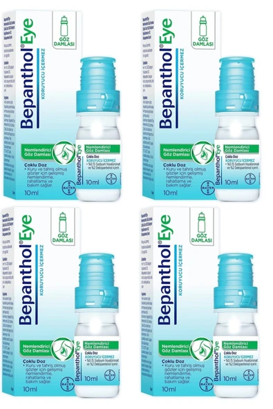 Bepanthol Eye Göz Damlası 10 ml 4 Adet ürün görseli