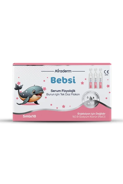 Miraderm BEBSİ BURUN İÇİN TEK DOZ FLAKON 5ML*10 ürün görseli 1