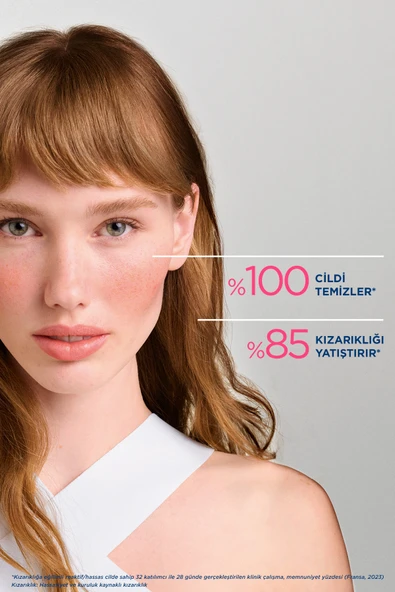 Bioderma Sensibio AR+ Rozasea ve Kızarıklık Eğilimli Hassas Ciltler Durulanmayan Temizleyici Misel Jel 250 ml - Resim 3