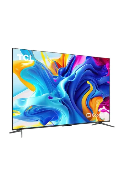 TCL 50C645 4K Ultra HD 50" 127 Ekran Uydu Alıcılı Google Smart QLED TV  (YENİLENMİŞ ÜRÜN) - 1