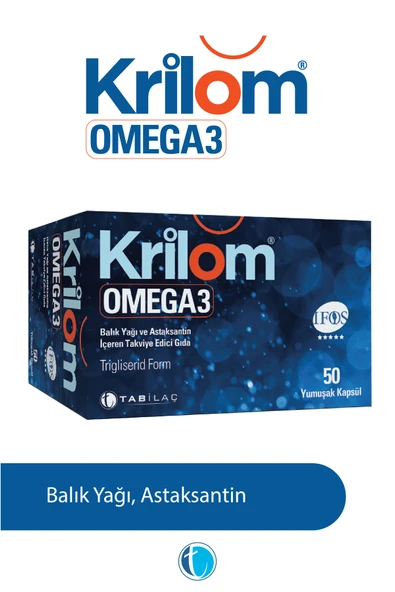 Tab İlaç Omega 3 50 Yumuşak Kapsül Balık Yağı ürün görseli 1