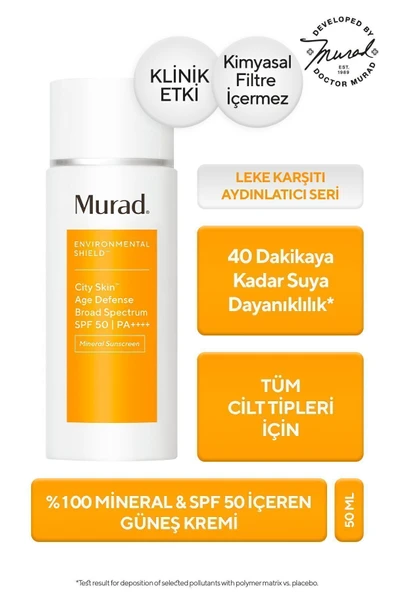 Murad Mineral İçeren, Anti-Aging Etkili Güneş Kremi, SPF 50, 50 ml ürün görseli 1