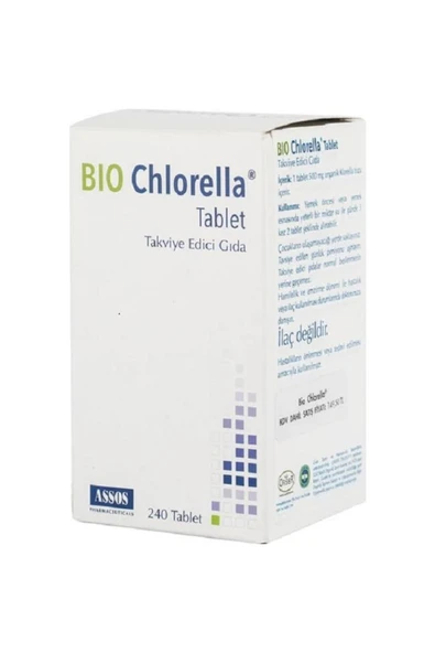 Assos Bio-chlorella 240 Tablet ürün görseli 1