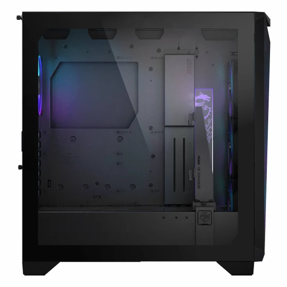 MSI MPG Gungnir 300R Airflow USB 3.2 ARGB eATX Mid Tower Siyah Kasa - Resim 6