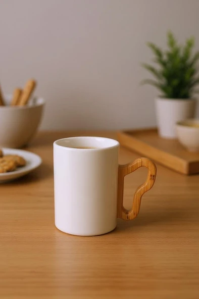 Bambum Fugu - Bambu Standlı 4'lü Kupa Seti - Resim 3