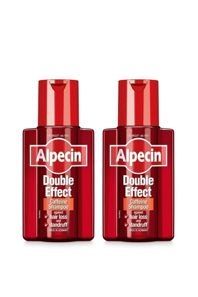 Alpecin Double Effect - Kafeinli Dökülme Ve Kepek Karşıtı Şampuan X2 ürün görseli 1