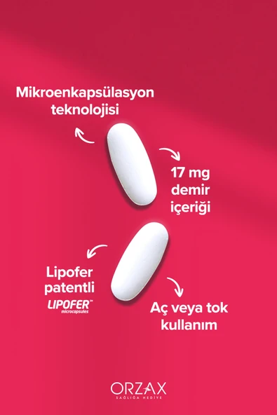 Orzax Microfer 30 Tablet - Resim 3
