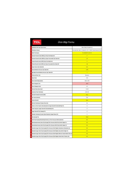 TCL 65C655PRO 4K Ultra HD 65" 165 Ekran Uydu Alıcılı Google Smart QLED TV (YENİLENMİŞ ÜRÜN) - 3