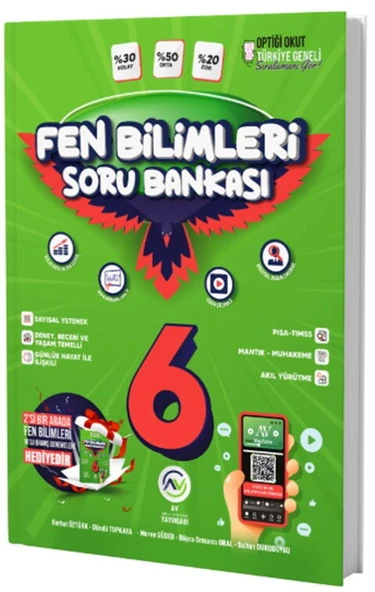 Av Yayınları 6. Sınıf Fen Bilimleri Soru Bankası ürün görseli