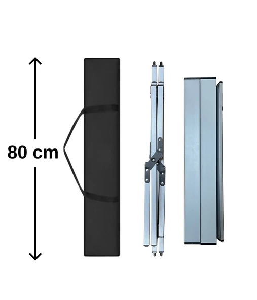Yek Outdoor 2 Kişilik Alüminyum Kamp Masası ve Sandalye Seti - Resim 4