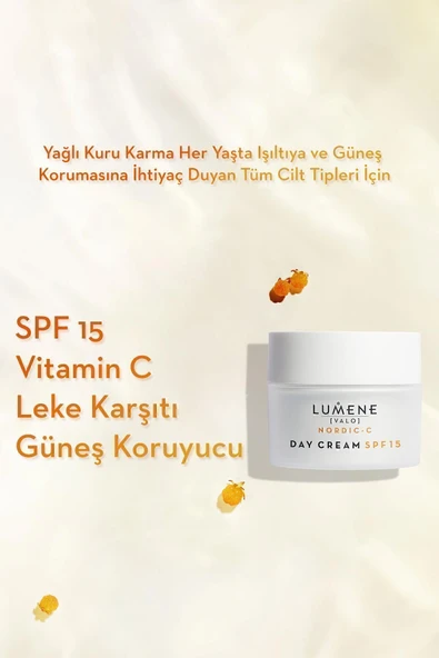 Lumene Vitamin C - Aydınlatıcı Ve Leke Karşıtı Gündüz Kremi, Spf15, 50 ml Tüm Cilt Tipleri Için - Resim 3