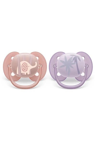 Philips Avent Ultra Soft Emzik 0-6 Ay 2'li Kız Scf091/09 - Resim 3