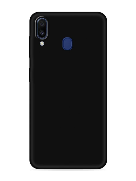 Samsung Galaxy A20 Kılıf Hopi Silikon Siyah ürün görseli 1