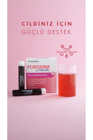 Arkopharma Forderm by Forcapil Collagen Booster - Resim 4