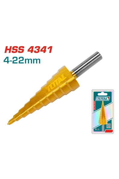 4-22 MM Kademeli Matkap Ucu / Kozalak Panç /Yüksek Kalite / NMS HIRDAVAT ürün görseli