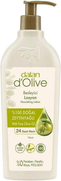 Dalan D Olive Organik Zeytinyağı Besleyici Losyon 400 ml - 2