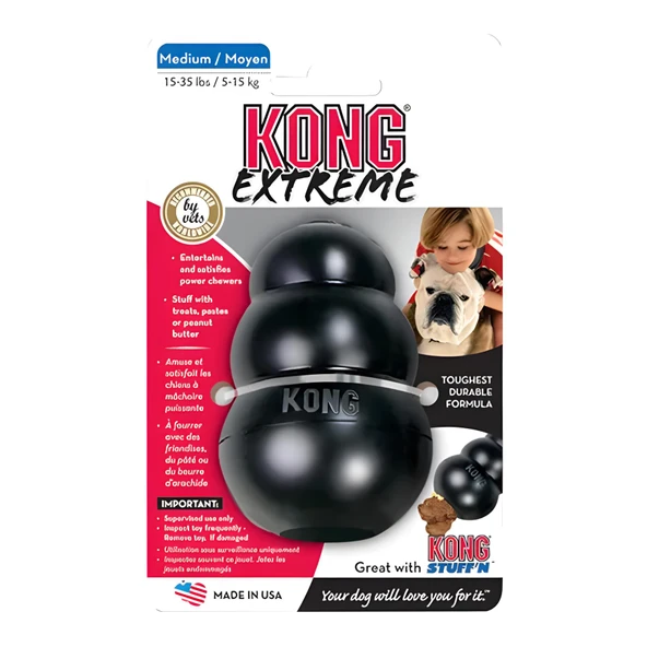 Kong Extreme Köpekler İçin Çok Amaçlı Isırma Oyuncağı Ultra Sert M - 9