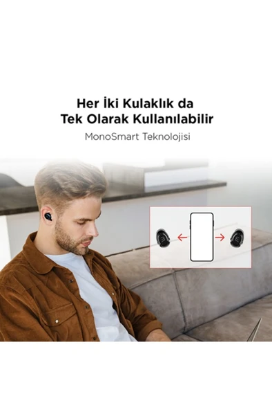 Mojue by ttec TW04 Gerçek Kablosuz TWS Bluetooth Kulaklık - 4