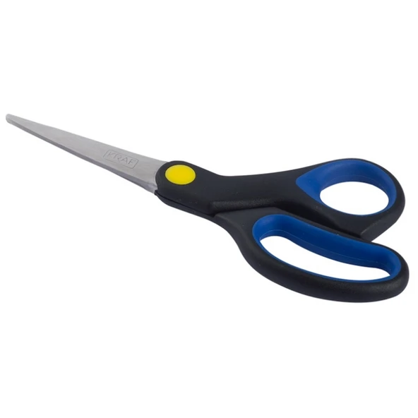Kraf Makas Kauçuk Saplı 17 Cm 714G 12’li - 1