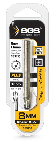 SGS SERAMİK GRANİT KESME ELMASI 8 MM SGS130 ürün görseli 1