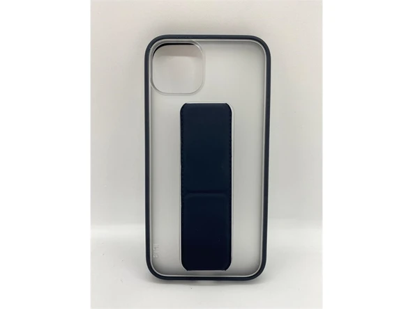 Apple iPhone 13 Kılıf Luxury Stand Kapak Lacivert ürün görseli 1