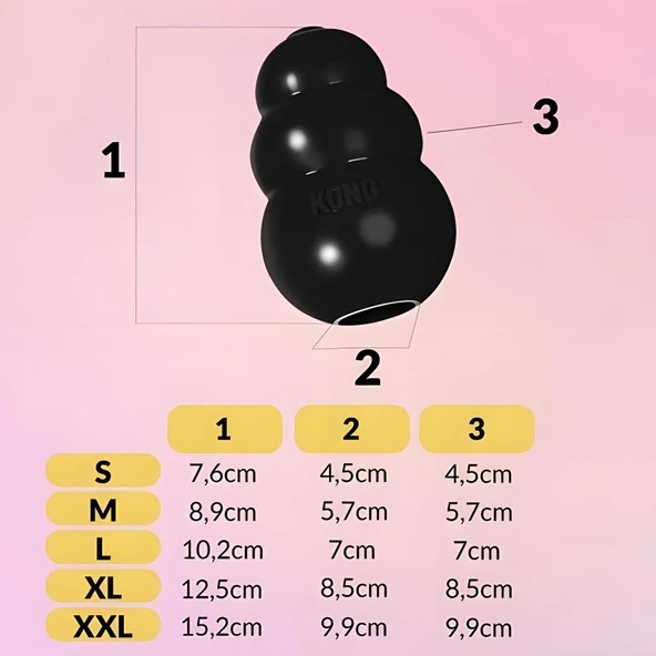 Kong Extreme Köpekler İçin Çok Amaçlı Isırma Oyuncağı Ultra Sert M - 8