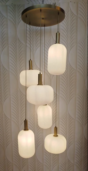 Modern Tasarım avize  6 Lı - 2