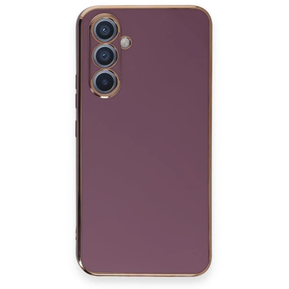 Samsung Galaxy A54 Kılıf Bark Silikon Kapak Mor ürün görseli 1