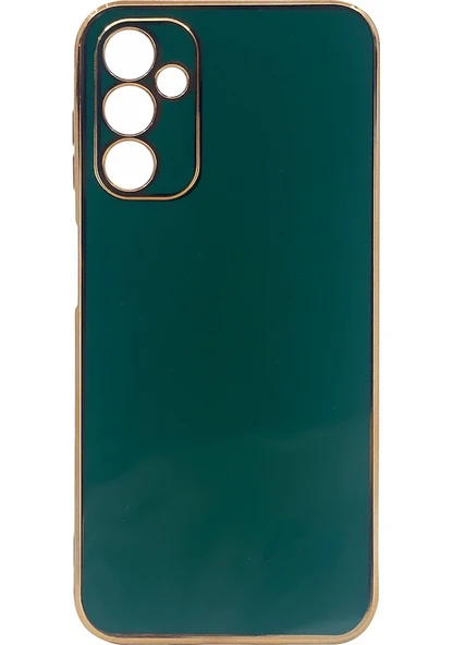 Samsung Galaxy A15 Kılıf Bark Silikon Kapak Koyu Yeşil ürün görseli 1