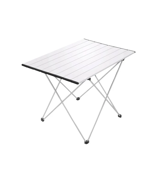 Yek Outdoor Portatif Alüminyum Katlanır Eko Kamp Masası Büyük 66x47x52cm Gri
